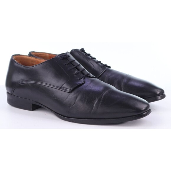 Wolf & Shepherd Bannister $190 Men\'s Derby Dress Shoes Size 9.5 Leather Black main image 6